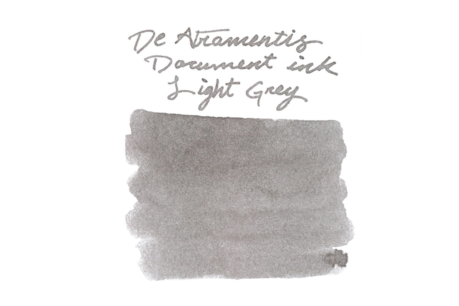 De Atramentis Document Ink Light Grey fountain pen ink