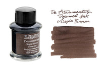 De Atramentis Document Ink Sepia Brown - 45ml Bottled Ink