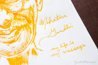 De Atramentis Mahatma Gandhi - Ink Sample