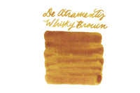 De Atramentis Pearlescent Whisky Brown-Copper - Ink Sample