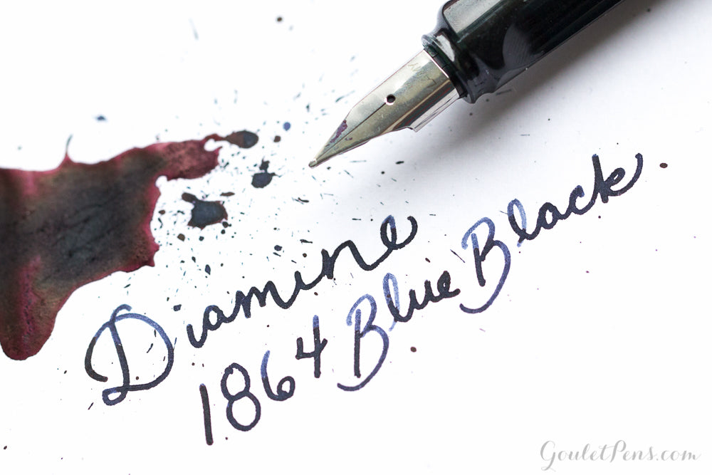 Diamine 1864 Blue Black fountain pen ink