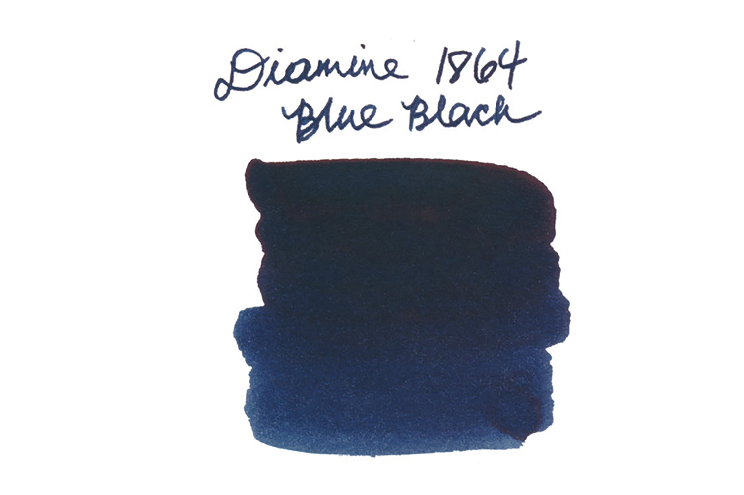 Diamine 1864 Blue Black fountain pen ink