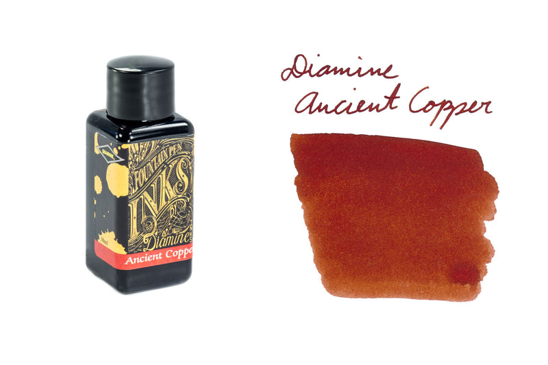 Diamine Ancient Copper - 30ml Bottled Ink