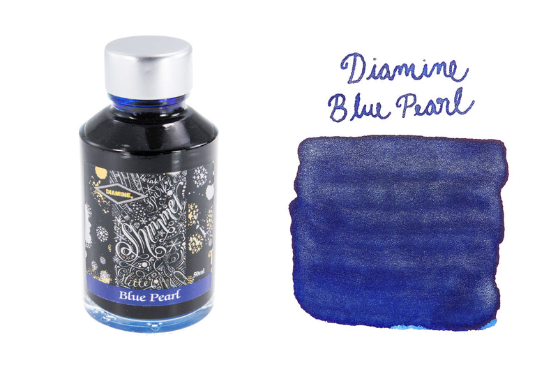 Diamine Blue Pearl - 50ml Bottled Ink