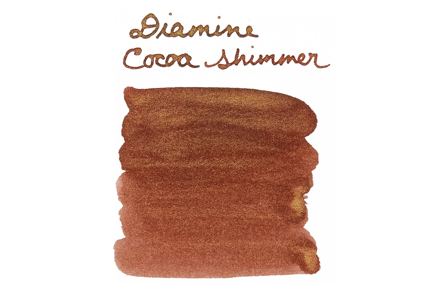 Diamine Cocoa Shimmer fountain pen ink