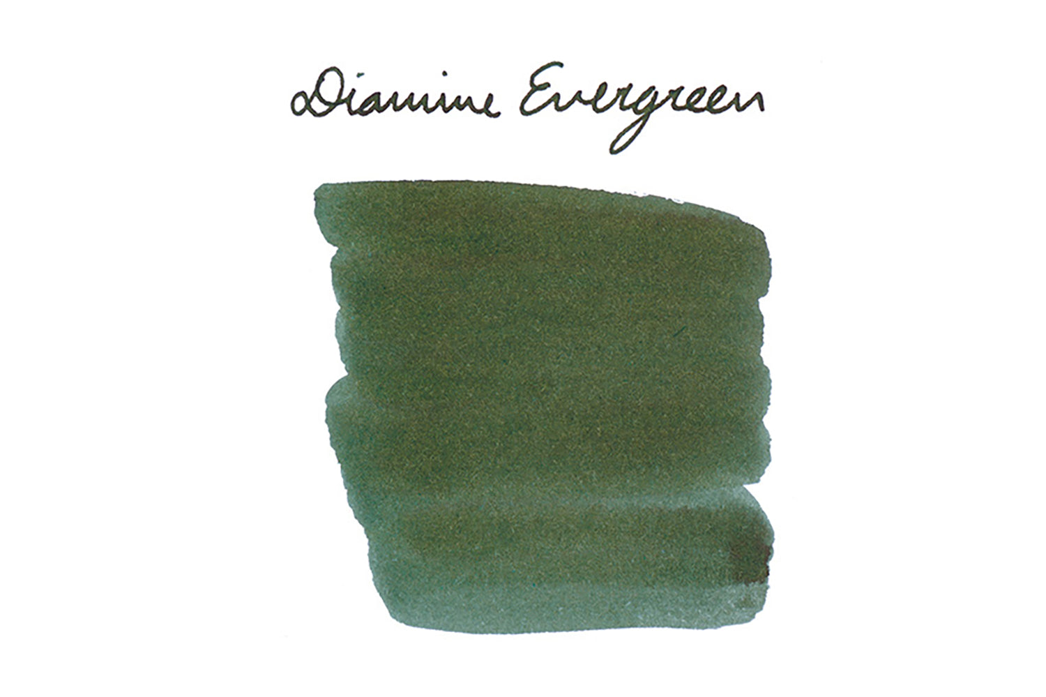 Diamine Evergreen fountain pen ink