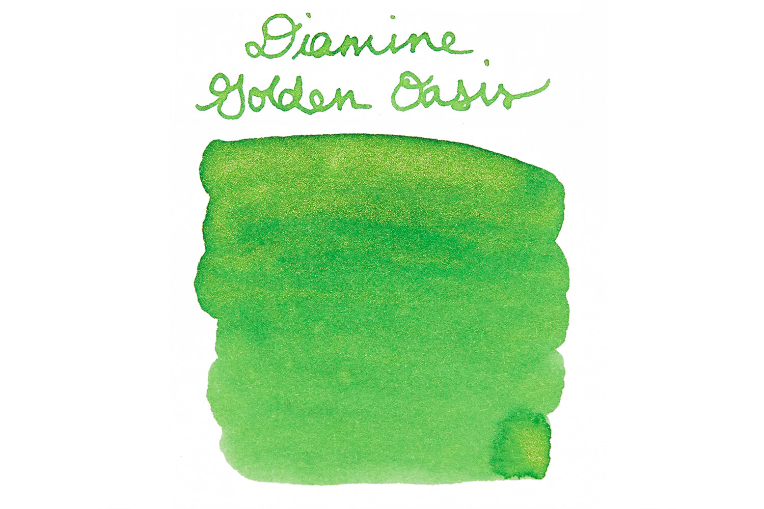 Diamine Golden Oasis fountain pen ink