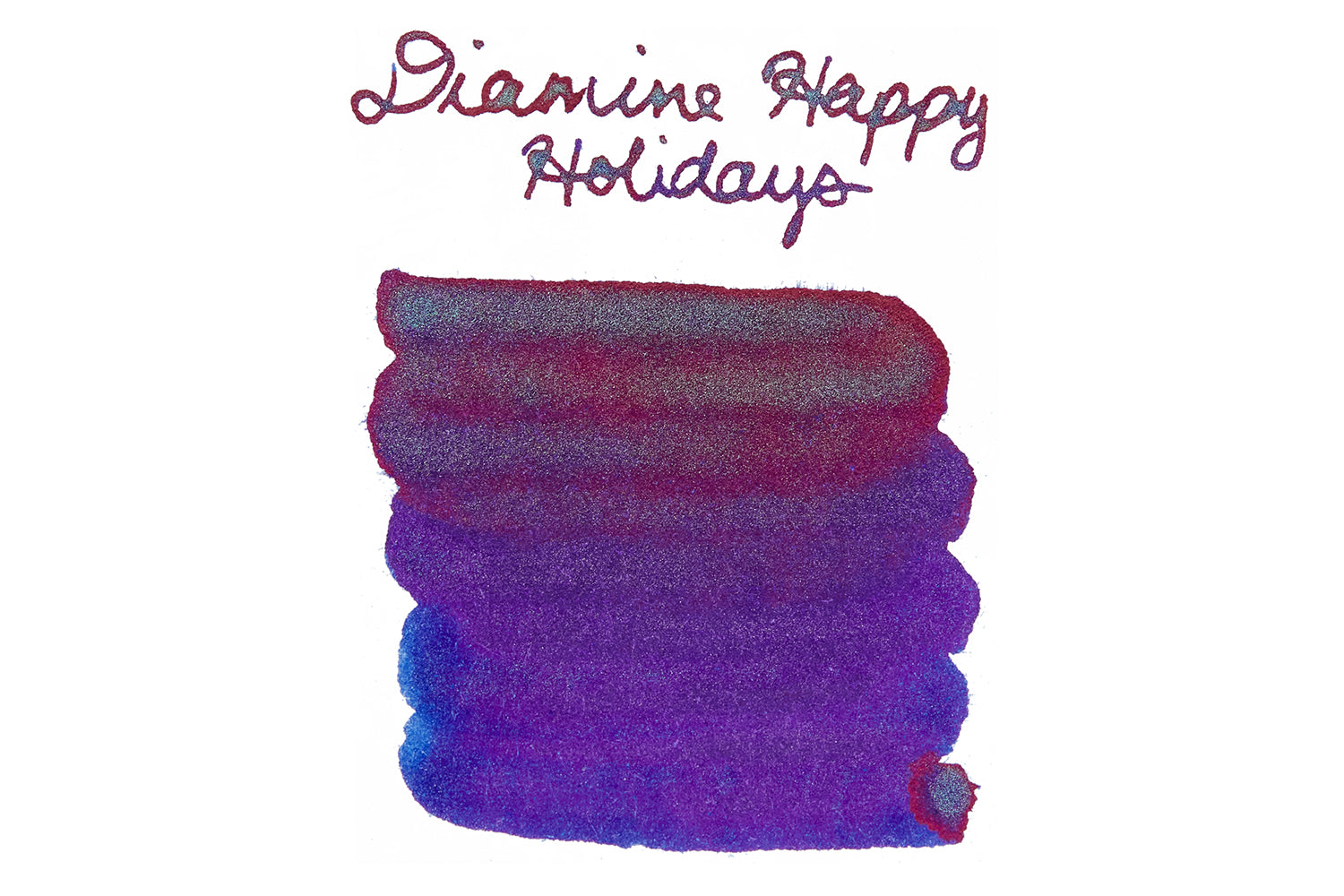 Diamine Happy Holidays fountain pen ink