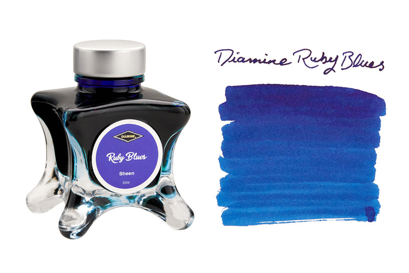 Diamine Ruby Blues - 50ml Bottled Ink