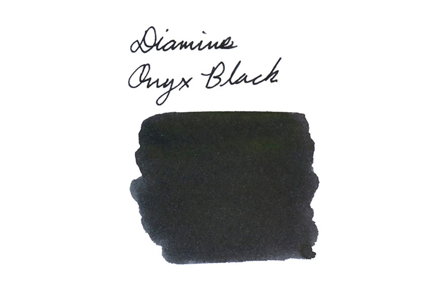 Diamine Onyx Black fountain pen ink