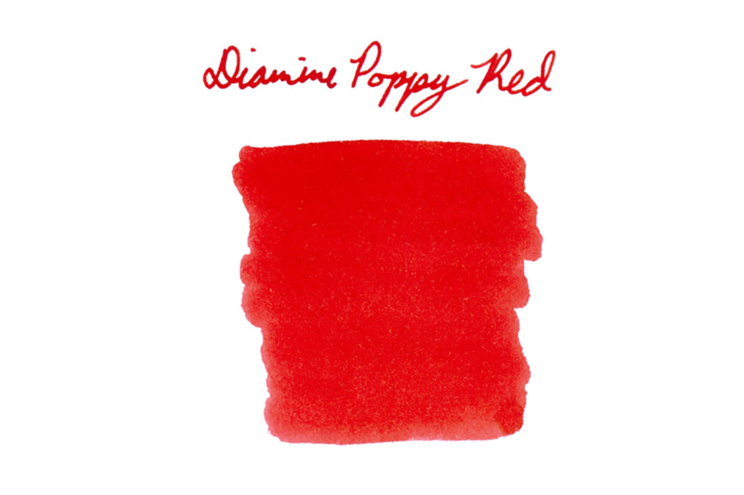 Diamine Poppy Red fountain pen ink