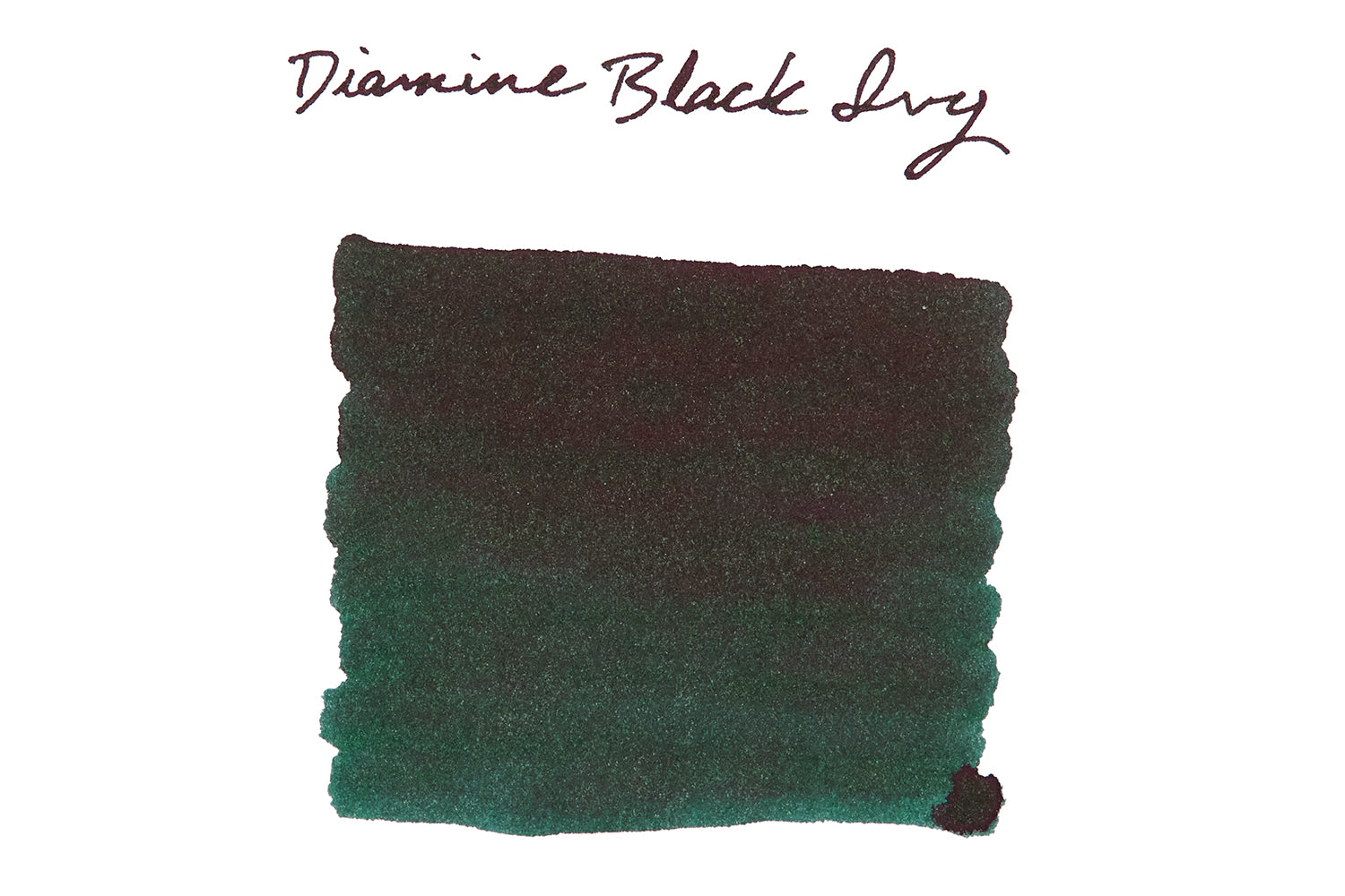 Diamine Black Ivy fountain pen ink