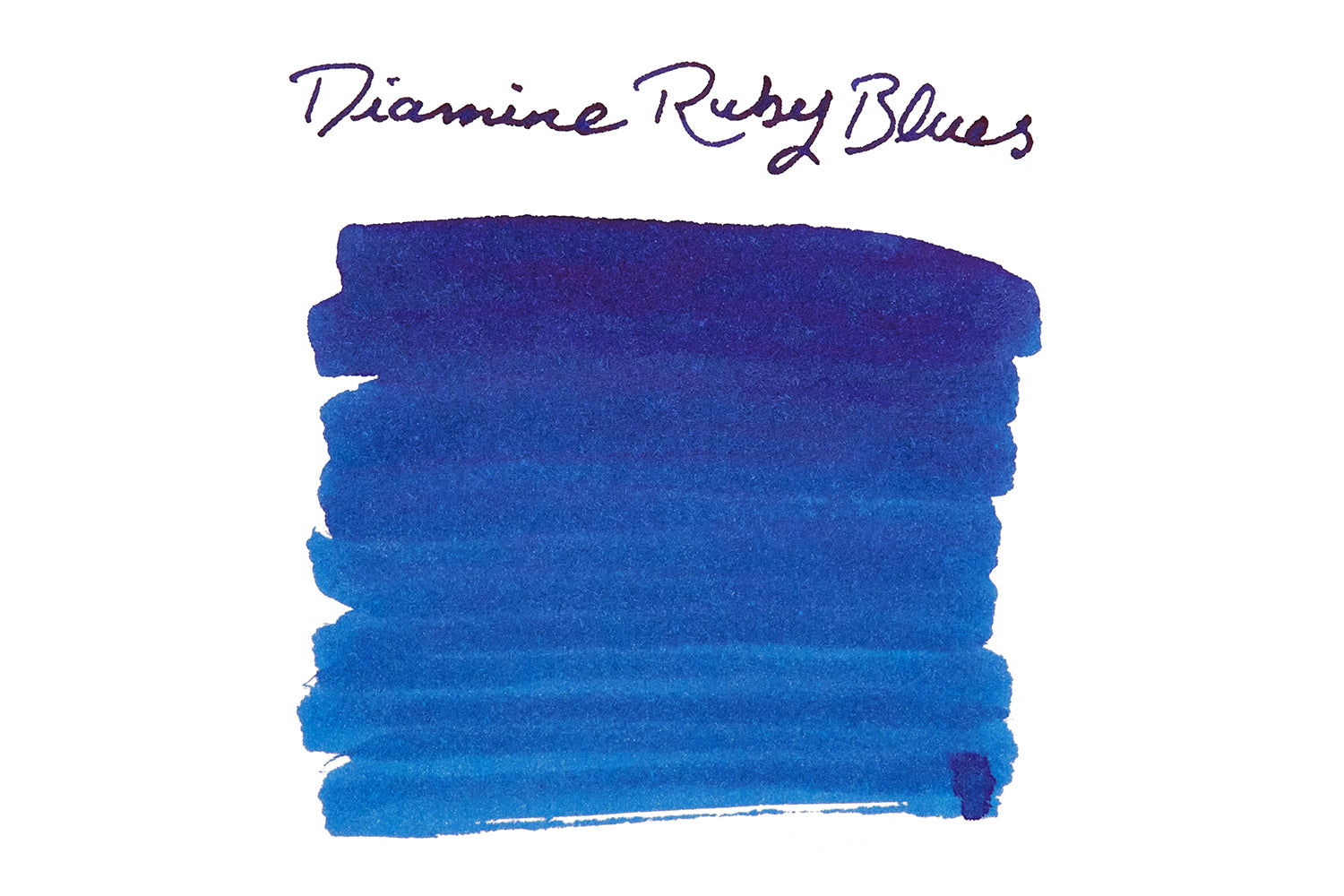 Diamine Ruby Blues fountain pen ink