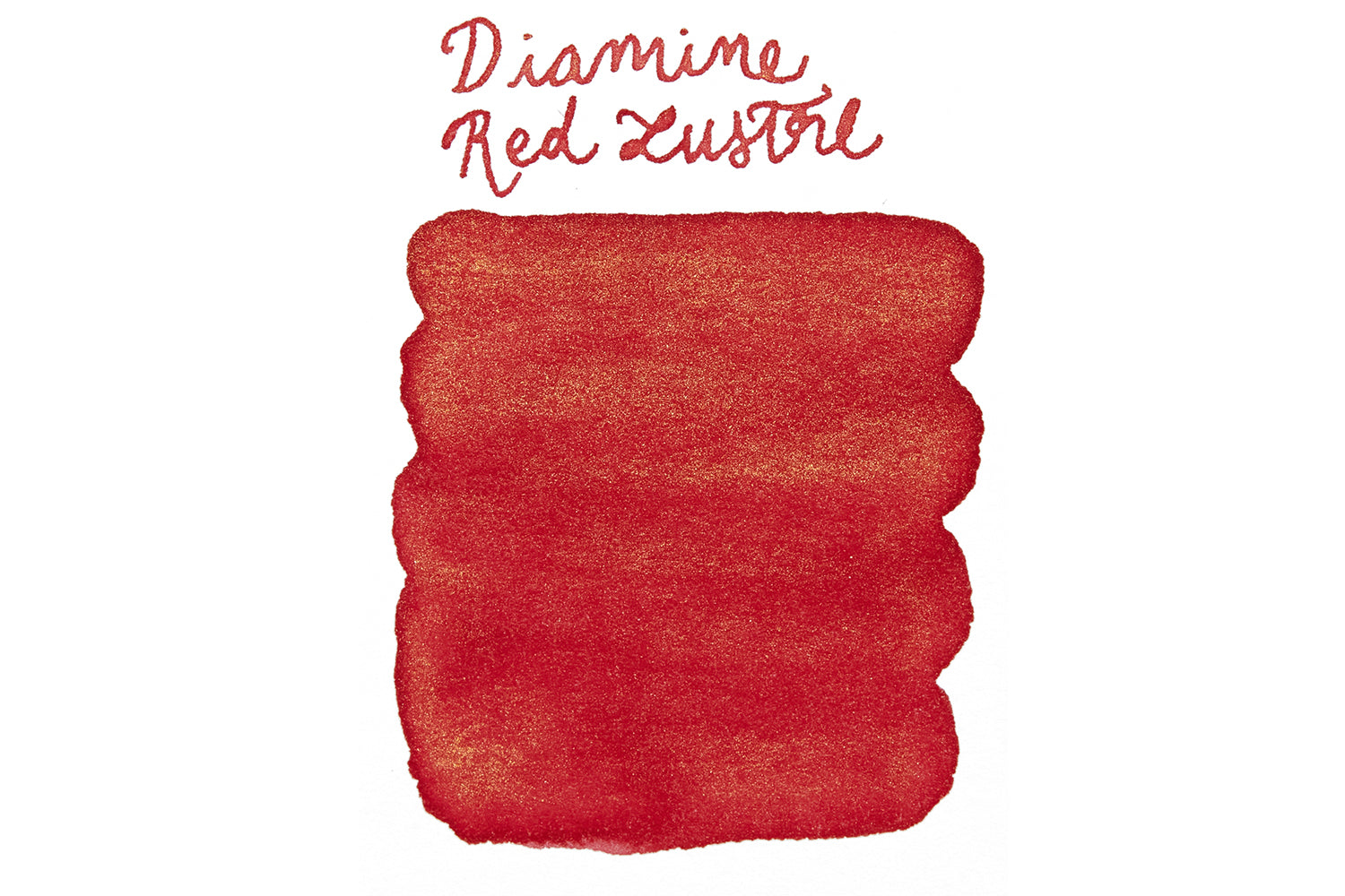 Diamine Red Lustre fountain pen ink