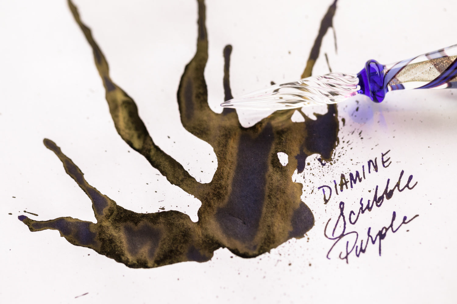 Diamine Scribble Purple fountain pen ink