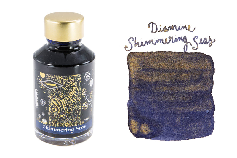 Diamine Shimmering Seas - 50ml Bottled Ink