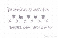 Diamine Silver Fox - Ink Sample