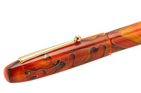 Edison Collier Fountain Pen - Persimmon Swirl