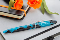 Edison Menlo Fountain Pen - Blue Grotto