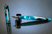 Edison Menlo Fountain Pen - Blue Grotto