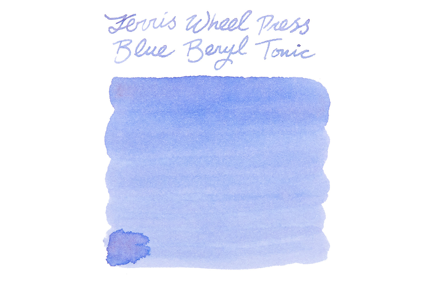 Ferris Wheel Press Blue Beryl Tonic fountain pen ink