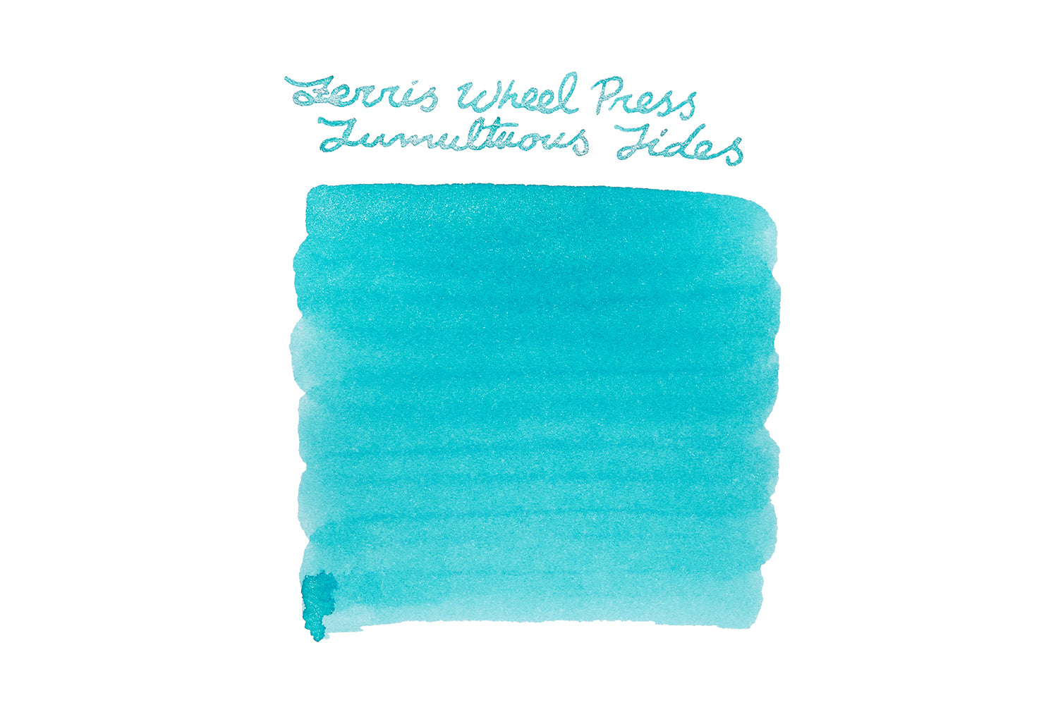 Ferris Wheel Press Tumultuous Tides fountain pen ink