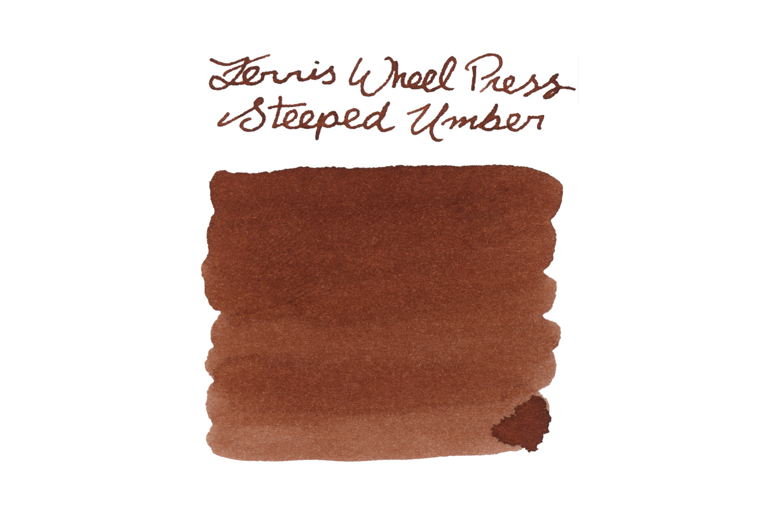 Ferris Wheel Press Steeped Umber fountain pen ink