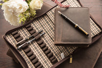 Girologio 24 Pen Case - Bomber Brown