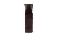 Girologio Triple Magnetic Closure Pen Case - Oxblood