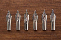 Goulet #5 Steel Nib - Silver