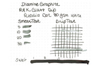 Diamine Graphite - Ink Sample