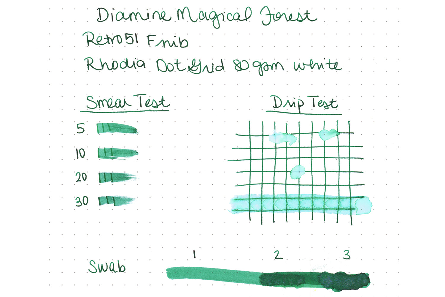 Diamine Magical Forest - 50ml Bottled Ink