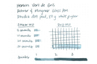 Jacques Herbin Vert de Gris - Ink Sample