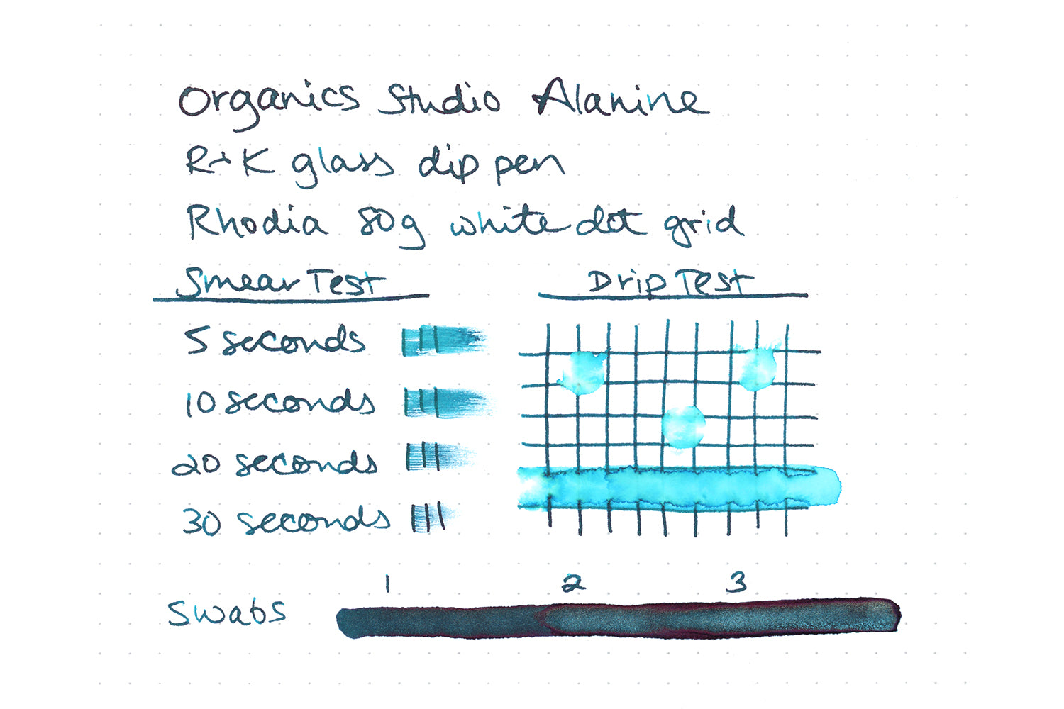 Organics Studio Alanine fountain pen ink