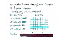 Organics Studio Henry David Thoreau Walden Pond - 55ml Bottled Ink