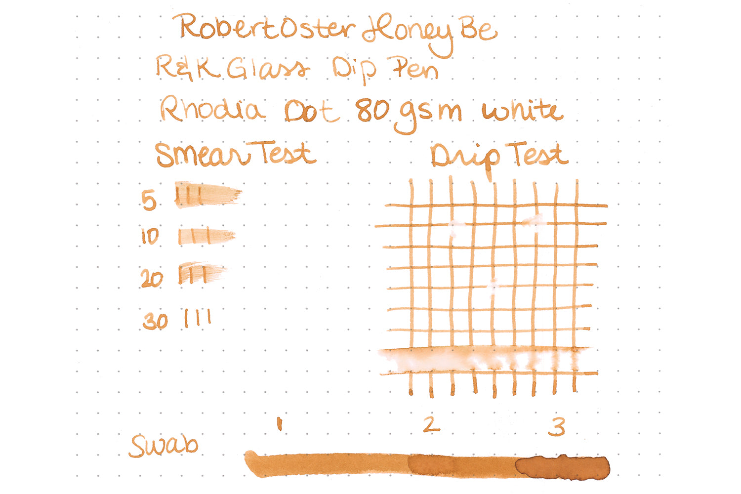 Robert Oster Honey Bee - 50ml Bottled Ink