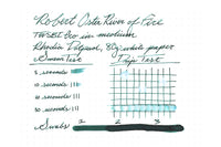 Robert Oster River of Fire - Ink Sample