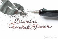 Diamine Chocolate Brown - Ink Sample