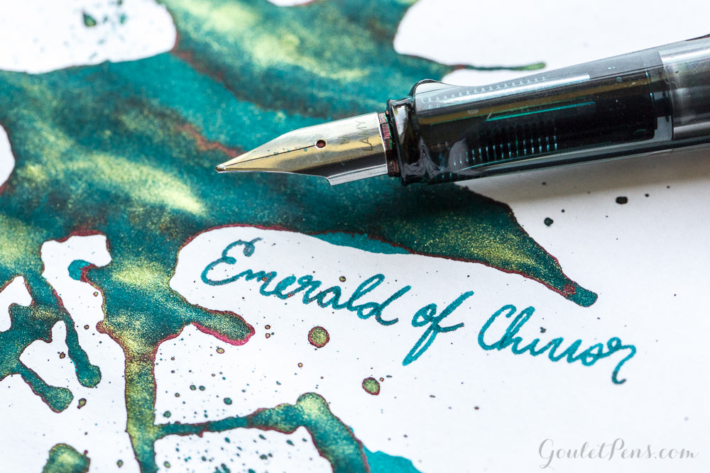 Jacques Herbin 1670 Emerald of Chivor fountain pen ink