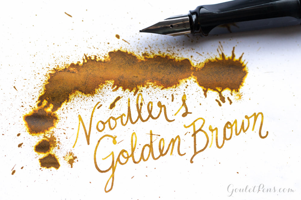 Noodler's Golden Brown fountain pen ink