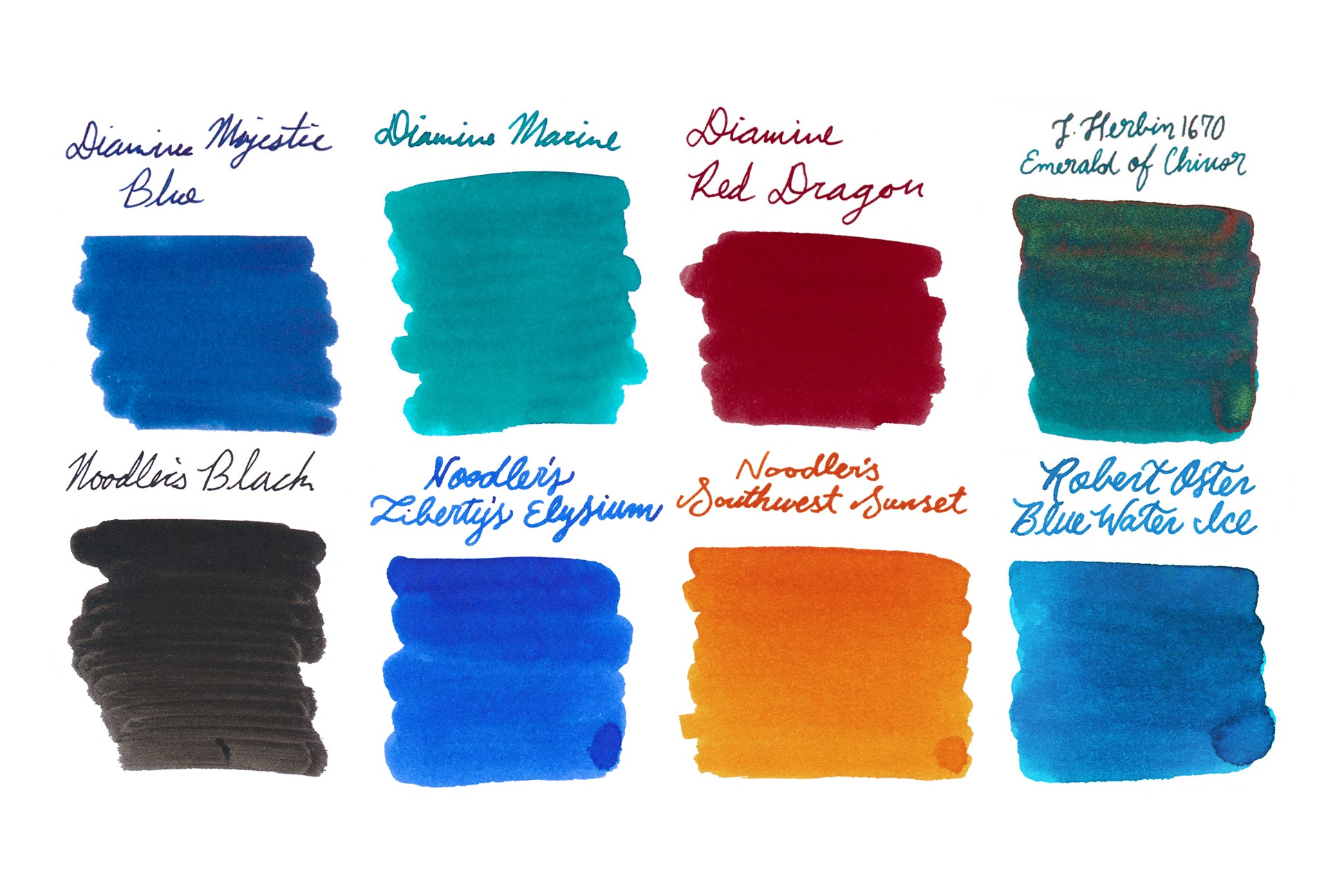 Brian Goulet's Favorites - Ink Sample Set