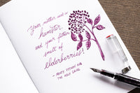 De Atramentis Elderberry (scented) - Ink Sample