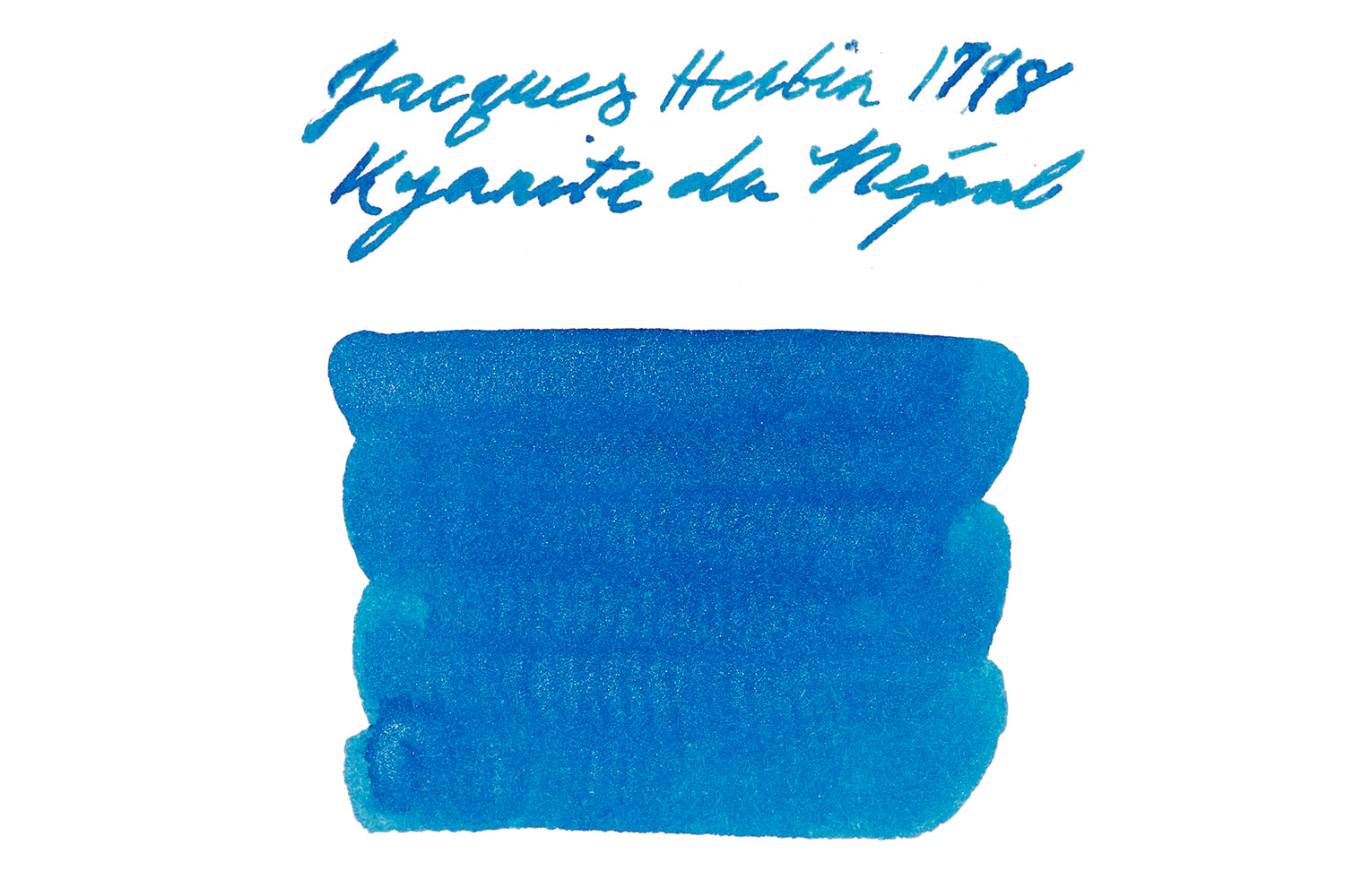 Jacques Herbin 1798 Kyanite du Nepal fountain pen ink