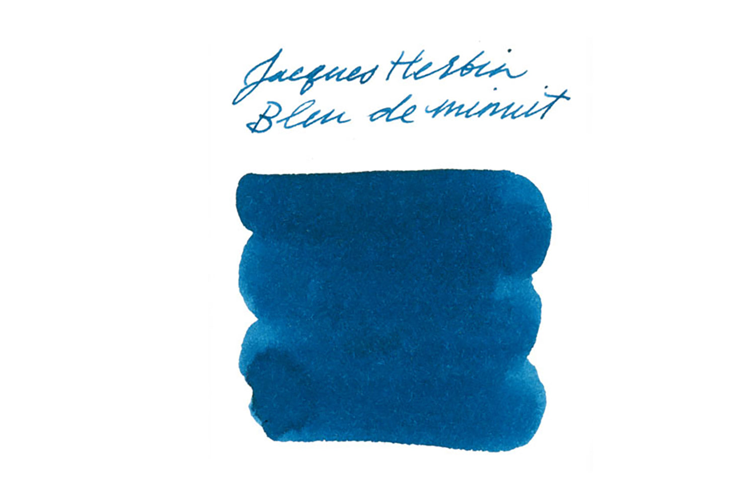 Jacques Herbin Bleu de Minuit fountain pen ink