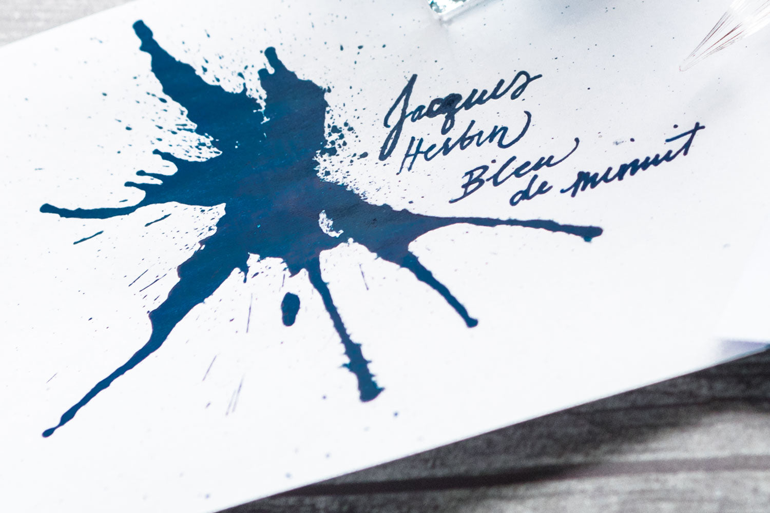 Jacques Herbin Bleu de Minuit fountain pen ink