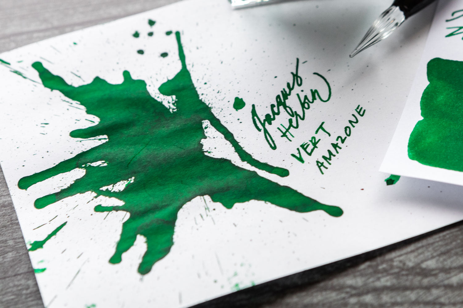 Jacques Herbin Vert Amazone fountain pen ink