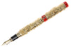 Jinhao 999 Dragon Fountain Pen - Gold/Red