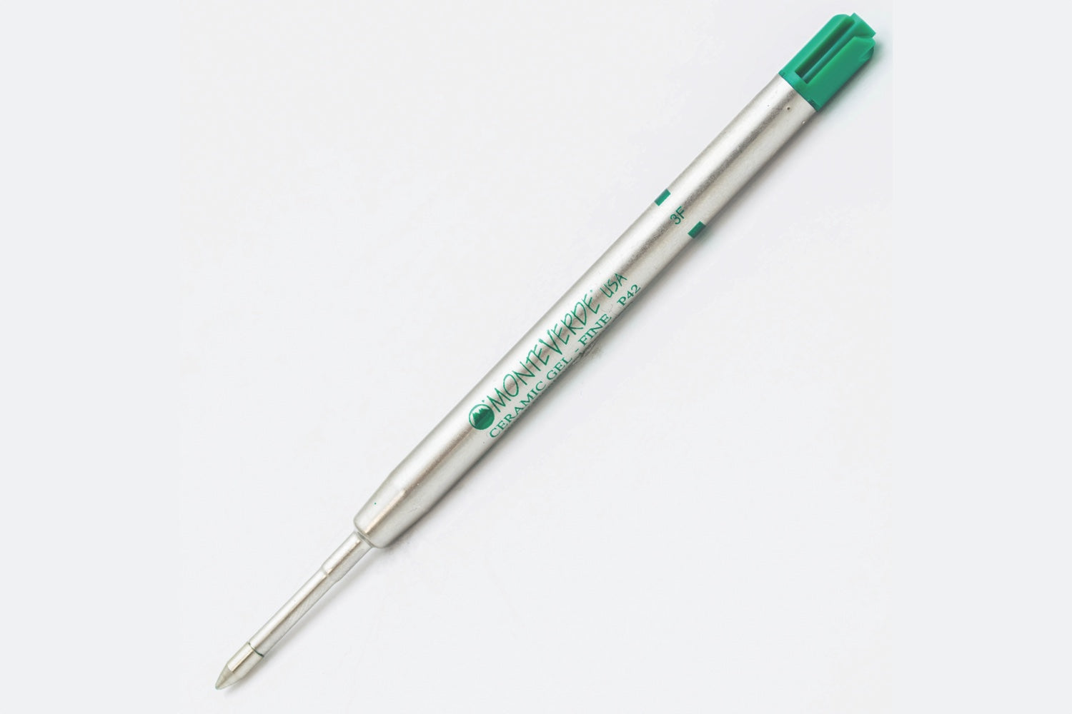 Monteverde P42 Rollerball Refills - Green, 2-Pack