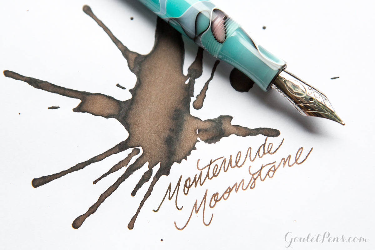 Monteverde Moonstone fountain pen ink