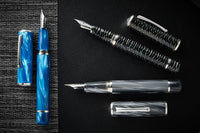 Montegrappa Celluloid Masters Arte Fountain Pen - Zebra (Limited Edition)